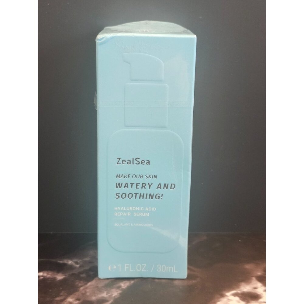 New In Sealed Box~ZealSea~HYALURONIC ACID REPAIR SERUM~1 Fl Oz~Exp. 02/27/2026